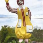 Ronald McDonald statue