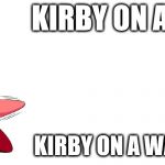 squidward on a chair ain't oof | KIRBY ON A CHAIR; KIRBY ON A WARPSTAR | image tagged in drake meme but it's kirby,kirby,drake,squidward,funny,memes | made w/ Imgflip meme maker