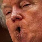 trump butthole mouth
