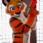 furry with nerf meme