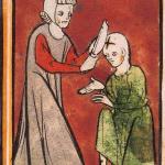 Medieval head slice