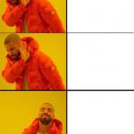 Drake meme 3 panels meme