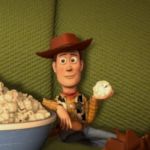 Woody eats Popcorn | SORRY I'M LATE; THE MACHINE WAS OUT OF POPCORN | image tagged in woody eats popcorn | made w/ Imgflip meme maker