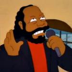 Simpsons Animated Barry White