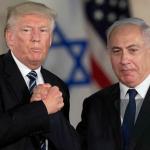 Trump and Netanyahu Bro Shake