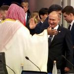 Putin Saudi Prince High Five