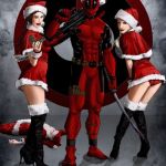 Deadpool xmas | image tagged in deadpool xmas | made w/ Imgflip meme maker