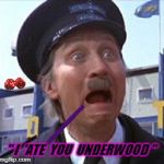 BLAKEY | " I  'ATE  YOU  UNDERWOOD " | image tagged in blakey | made w/ Imgflip meme maker