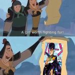 a girl worth fighting for | image tagged in a girl worth fighting for | made w/ Imgflip meme maker
