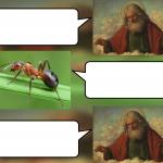God, ants & anteaters meme