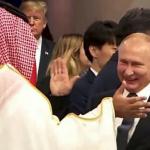 Putin saudi high five trump