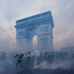 France riots yellow vests Arc de Triomphe meme