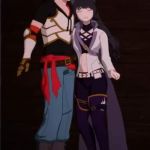 Rwby June and Blake | NOOOOOOOO!!!!! GET AWAY FROM BLAKE; WHY PYRRHA DIED, WEISS GOT IMPALED AND CINDER FROZE | image tagged in rwby june and blake | made w/ Imgflip meme maker