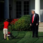 Trump Kid Lawnmower