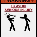 to avoid serious injury