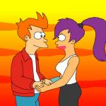 Fry and Leela