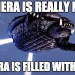Let's go, Gamera! | GAMERA IS REALLY NEAT; GAMERA IS FILLED WITH MEAT | image tagged in gamera,mst3k | made w/ Imgflip meme maker