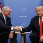 Trump meets Aussie PM Morrison G20
