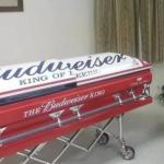 Budweiser casket