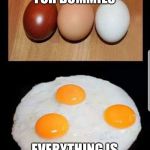 Racism | RACISM EXPLAINED FOR DUMMIES; EVERYTHING IS WHITE UNDERNEATH | image tagged in racism | made w/ Imgflip meme maker