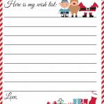 Wish List to Santa