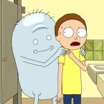 Mr Jellybean, Rick and Morty, Bad vibes, Public bathroom