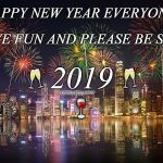 Happy New Year 2019 | COVELL BELLAMY III | image tagged in happy new year 2019 | made w/ Imgflip meme maker