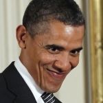 Obama smirk | image tagged in obama smirk | made w/ Imgflip meme maker