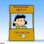 Lucy Peanuts Psychiatric meme
