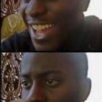 dissapointed black man | WHEN YOU THINK IT'S FRIDAY.... THEN REALIZE IT'S ONLY WEDNESDAY | image tagged in dissapointed black man | made w/ Imgflip meme maker