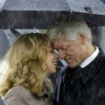 Clintons kiss