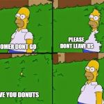 Homer Bush Meme Generator Imgflip