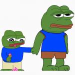 Pepe frog ice cream special child