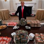 Trump orders fastfood to the White House.