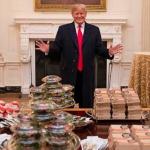 Trump hamburgers Fast food