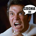 Czechia !!! | CZECHIA !!! | image tagged in kirk yelling 1 | made w/ Imgflip meme maker