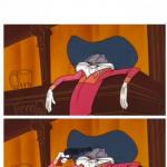 Bugs bunny shoot himself