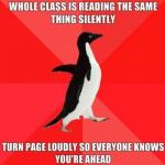 Socially Awesome Penguin | image tagged in memes,socially awesome penguin