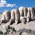 Mount Rushmore Backside