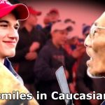 New Template | * smiles in Caucasian * | image tagged in maga kid smiling,memes,funny | made w/ Imgflip meme maker