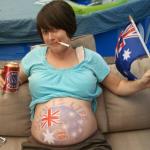 Pregnant Aussie meme