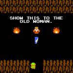 Zelda Show Old Woman