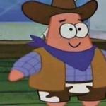 Cowboy Patrick meme