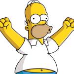 excited homer