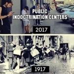 media papers | PUBLIC INDOCTRINATION CENTERS | image tagged in media papers | made w/ Imgflip meme maker