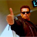 Schwarzenegger thumbs up