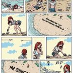 If this wasn't realistic it wouldn't be a meme. | STRANDED ON THIS ISLAND PLEASE SEND HELP; IM SINGLE | image tagged in esther verkest's help sign blank | made w/ Imgflip meme maker