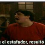 Creo que el estafador resultó estafado