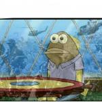 SpongeBob Fish Vietnam Flashback meme