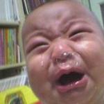 Funny crying baby!